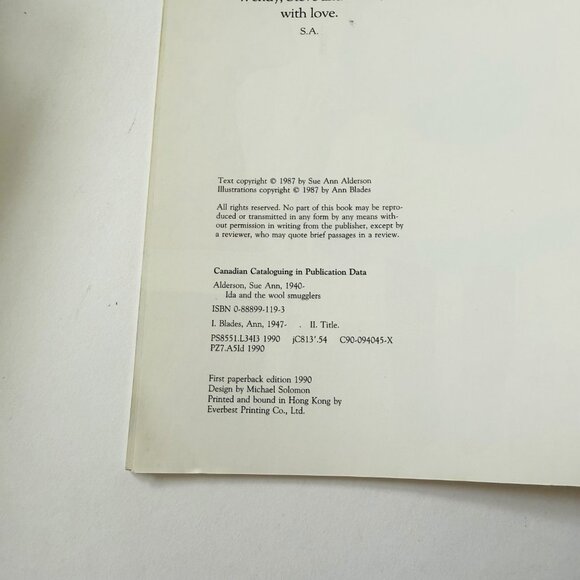 Ida and the Wool Smugglers Vintage Children’s Book - Picture 3 of 3